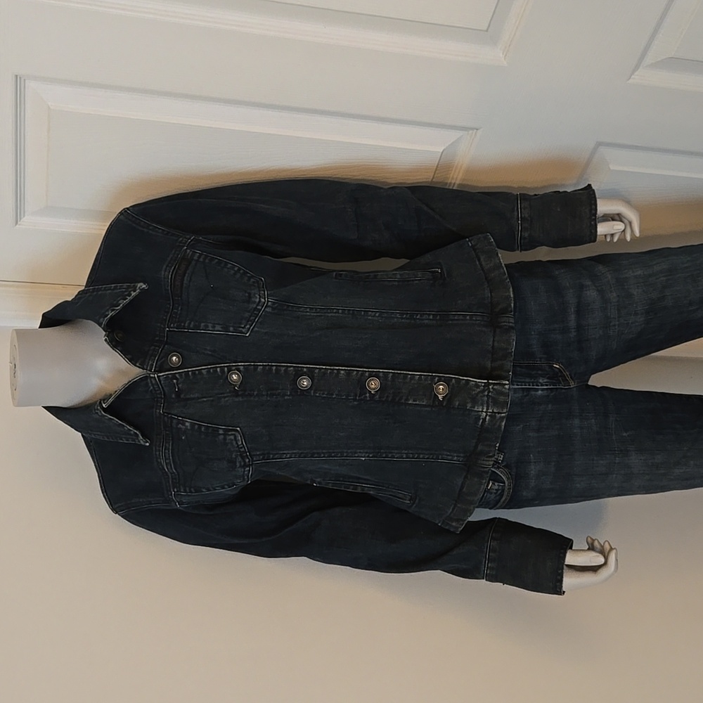 Calvin Klein Dark Wash Denim Jacket Size Medium